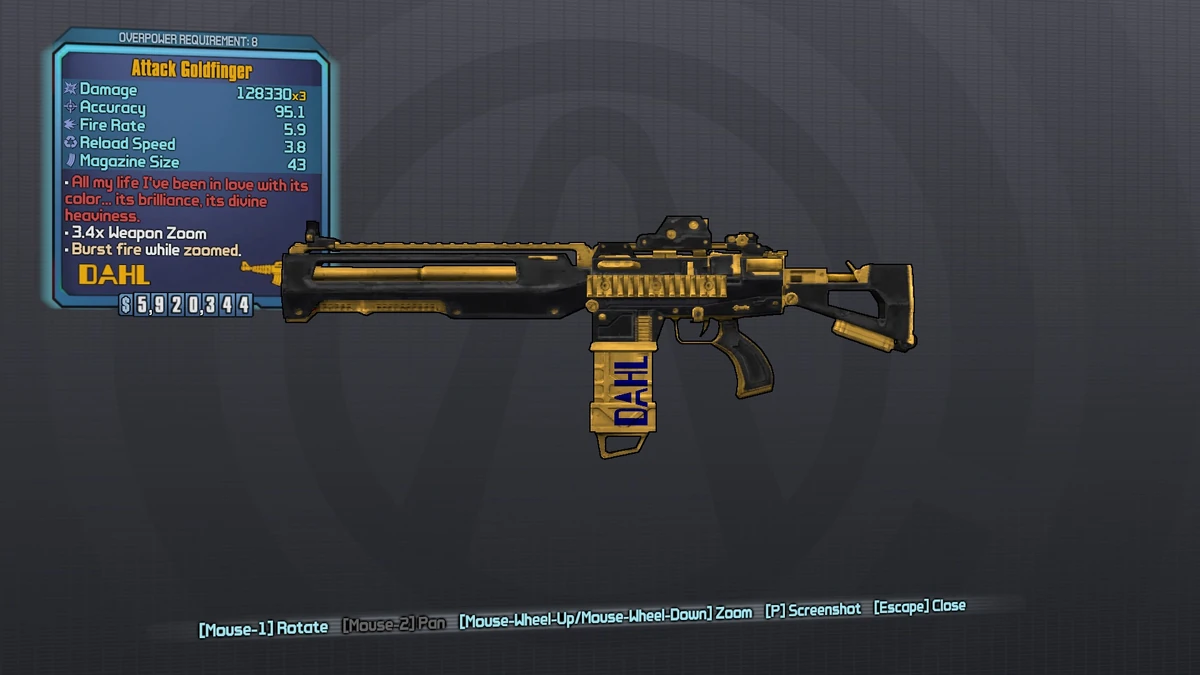 Goldfinger BL2reborn Wiki Fandom