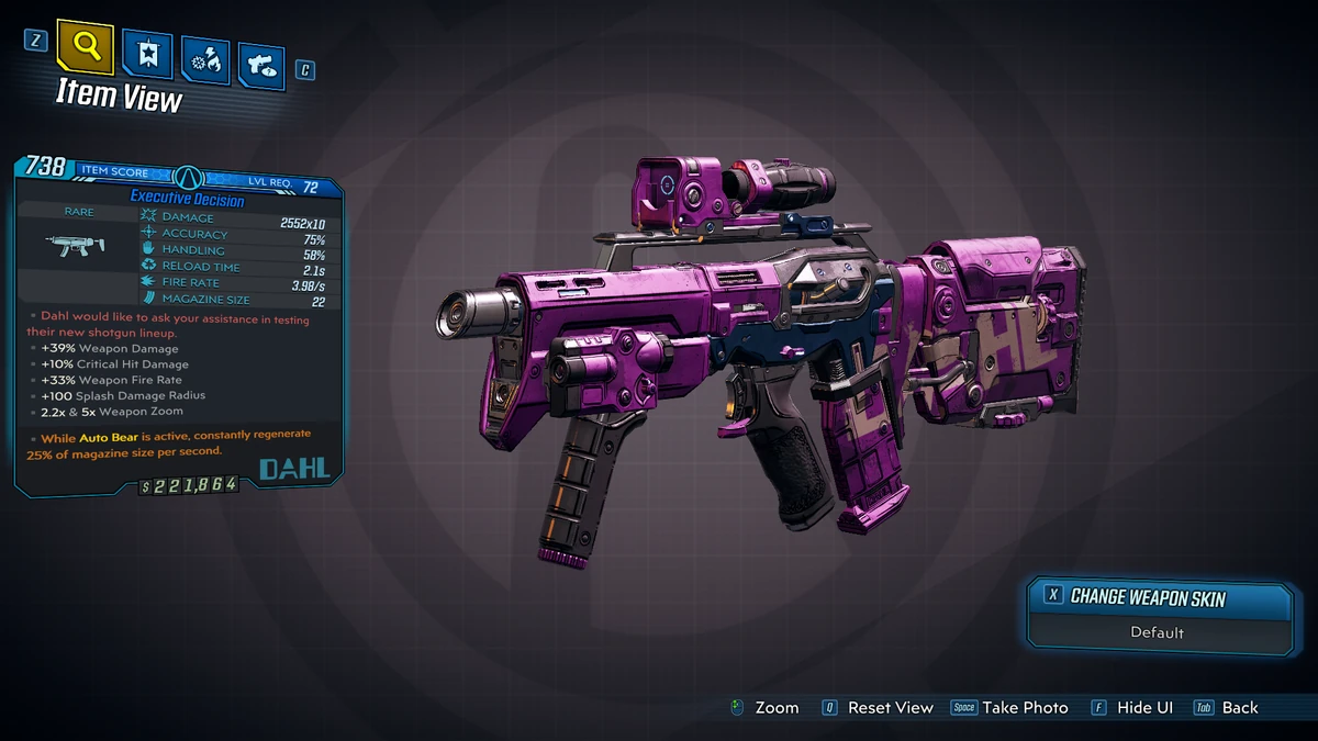 Executive Decision BL3 Radiance Wiki Fandom