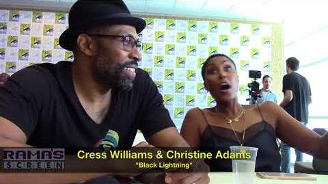 Cress Williams and Christine Adams Talk 'BLACK LIGHTNING' Season 2 at SDCC 2018