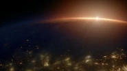 Planet Earth, as seen by Jennifer Pierce/Lightning.