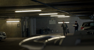 Wayhaven Hotel Feltham underground car park in Shut Up and Dance.
