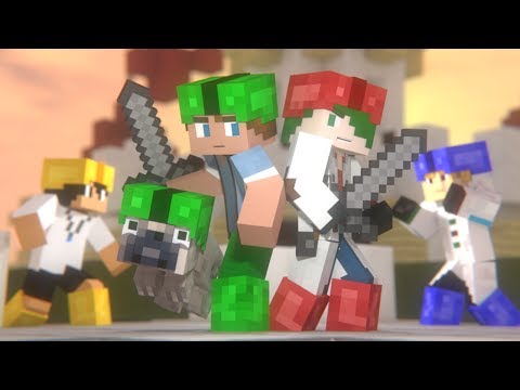 Minecraft CRAZY WALLS BEST MINI-GAME EVER?! #1