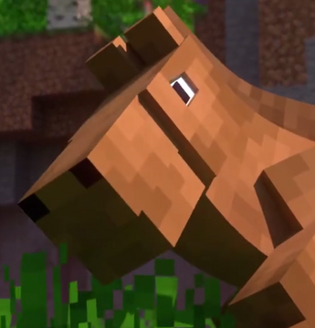 Minecraft steve and horse outlet