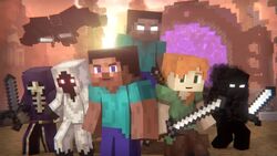 The Epic Rescue of HEROBRINE - Alex and Steve Life (Minecraft