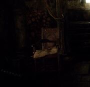 Benjamin Hornigold's chair