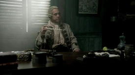 Oglethorpe listening to Morgan.