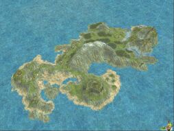 Land 3 from an aerial view