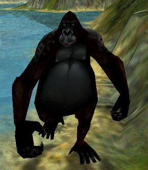 Neutral gorilla