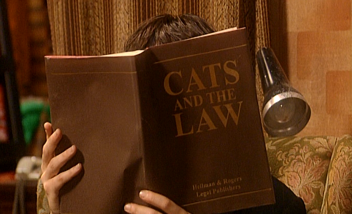 Cats and the Law, Black Books Wiki