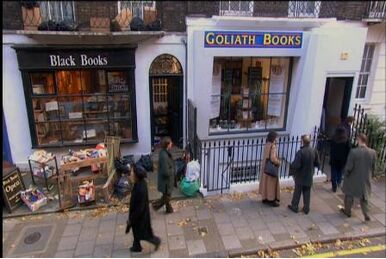 London on screen: the book shop from 'Black Books