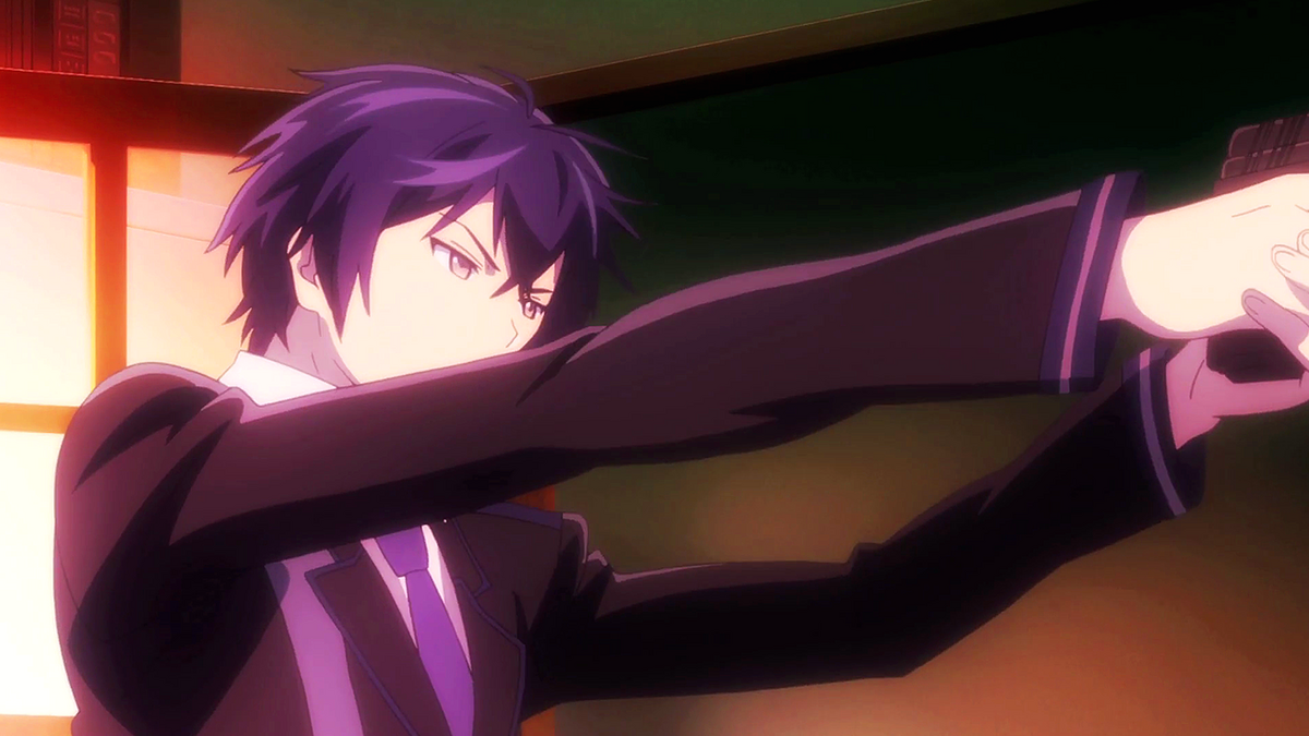 Everything Black Bullet — Kagetane Hiruko looking boss from the manga