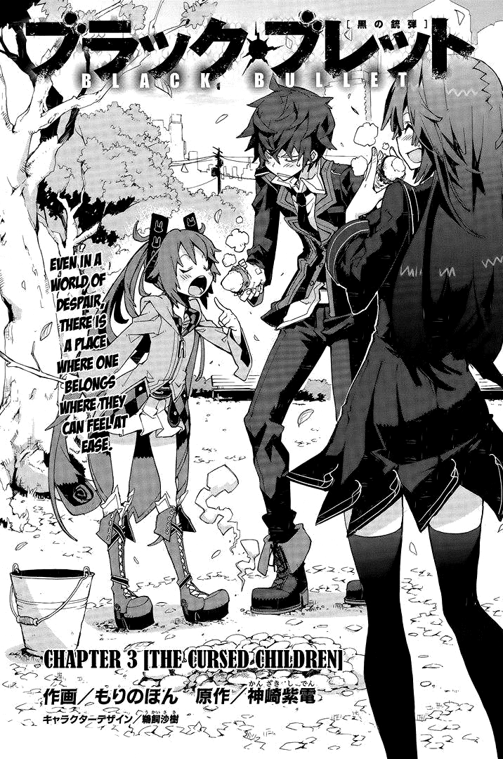 Black Bullet (Novel) Capítulo 3 – Mangás Chan