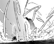 Rentaro releases a strong punch