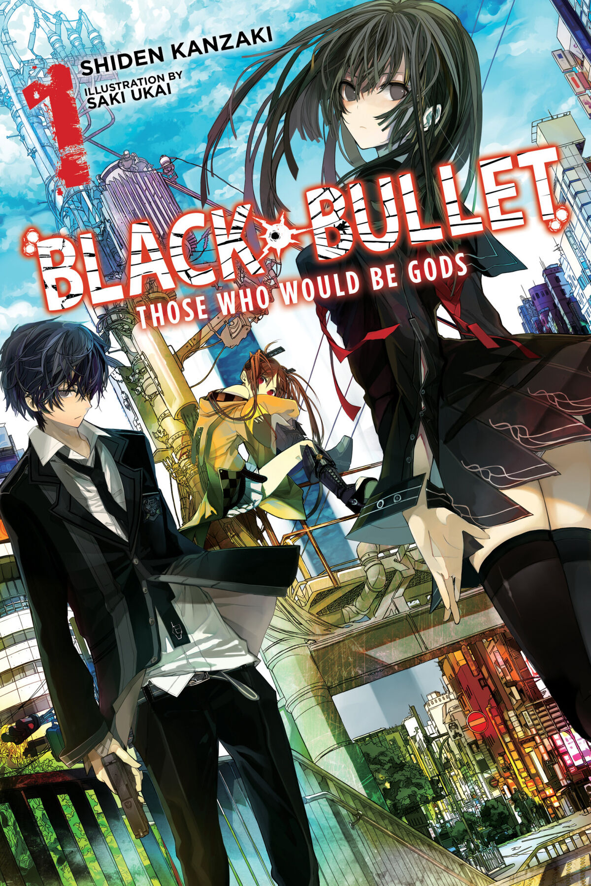 SPOILERS ABOUT THE END  Black Bullet Light Novel 
