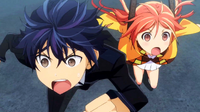 Tapestry Enju Aihara & Rentaro Satomi B2 Tapestry 「 BLACK BULLET