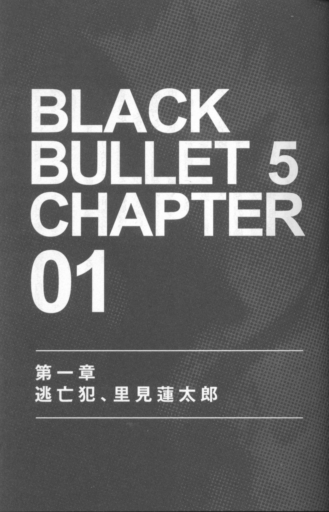 Black Bullet, Vol. 5 (light novel): Rentaro Satomi, Fugitive See more