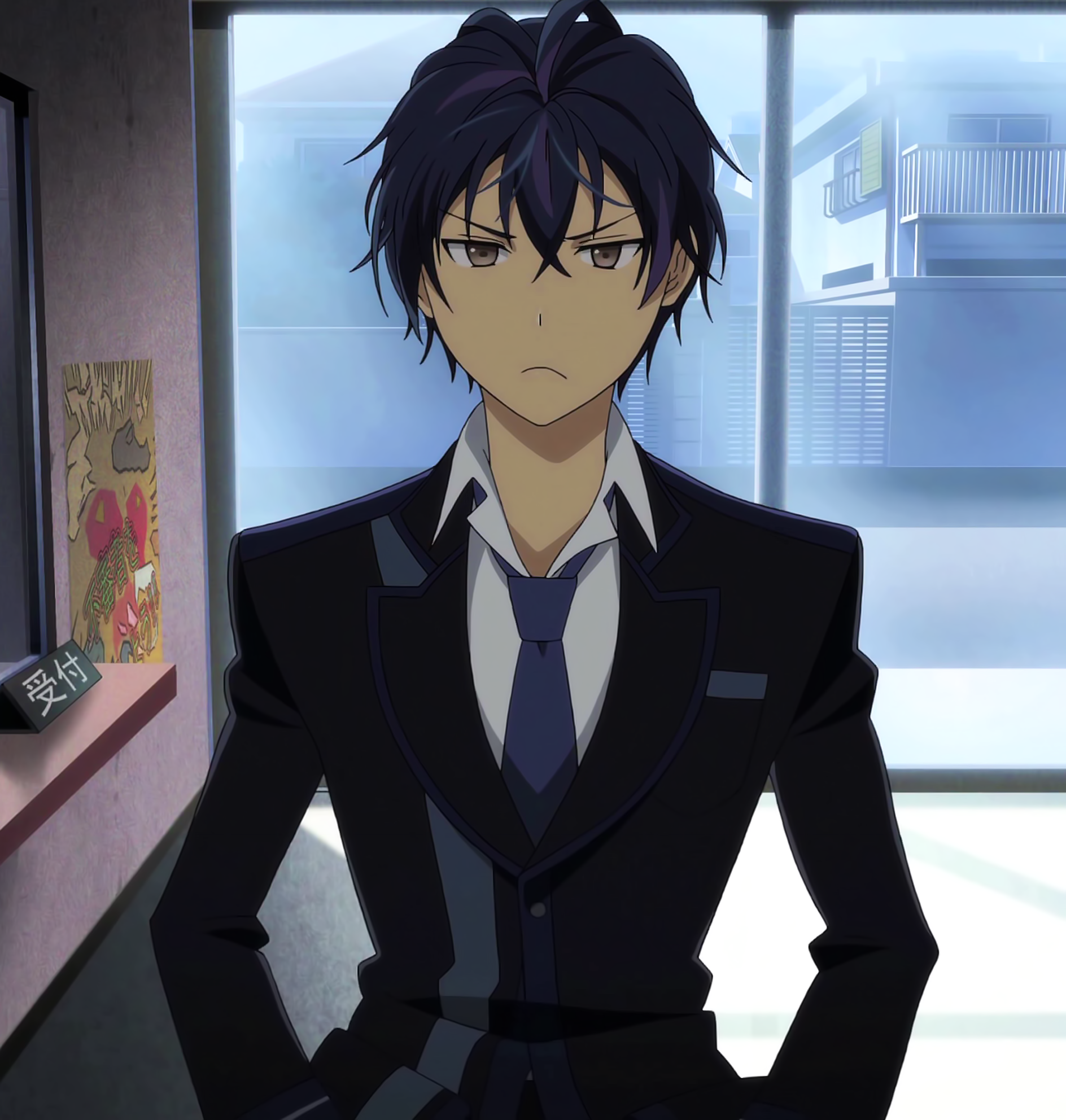 Everything Black Bullet — Kagetane Hiruko looking boss from the manga