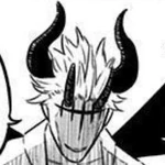 Moris Libardirt with Lucifero's horns