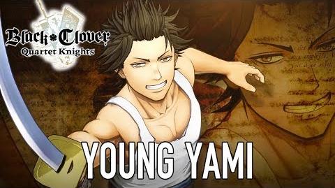 Black Clover Quartet Knights - PS4 PC - Young Yami (Character introduction)