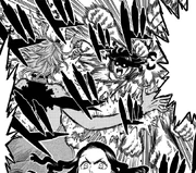 Чарми бьет Халбет за то, что она навредила Королевству Сердца и её еде.