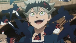 Asta en la prueba de los Caballeros Mágicos