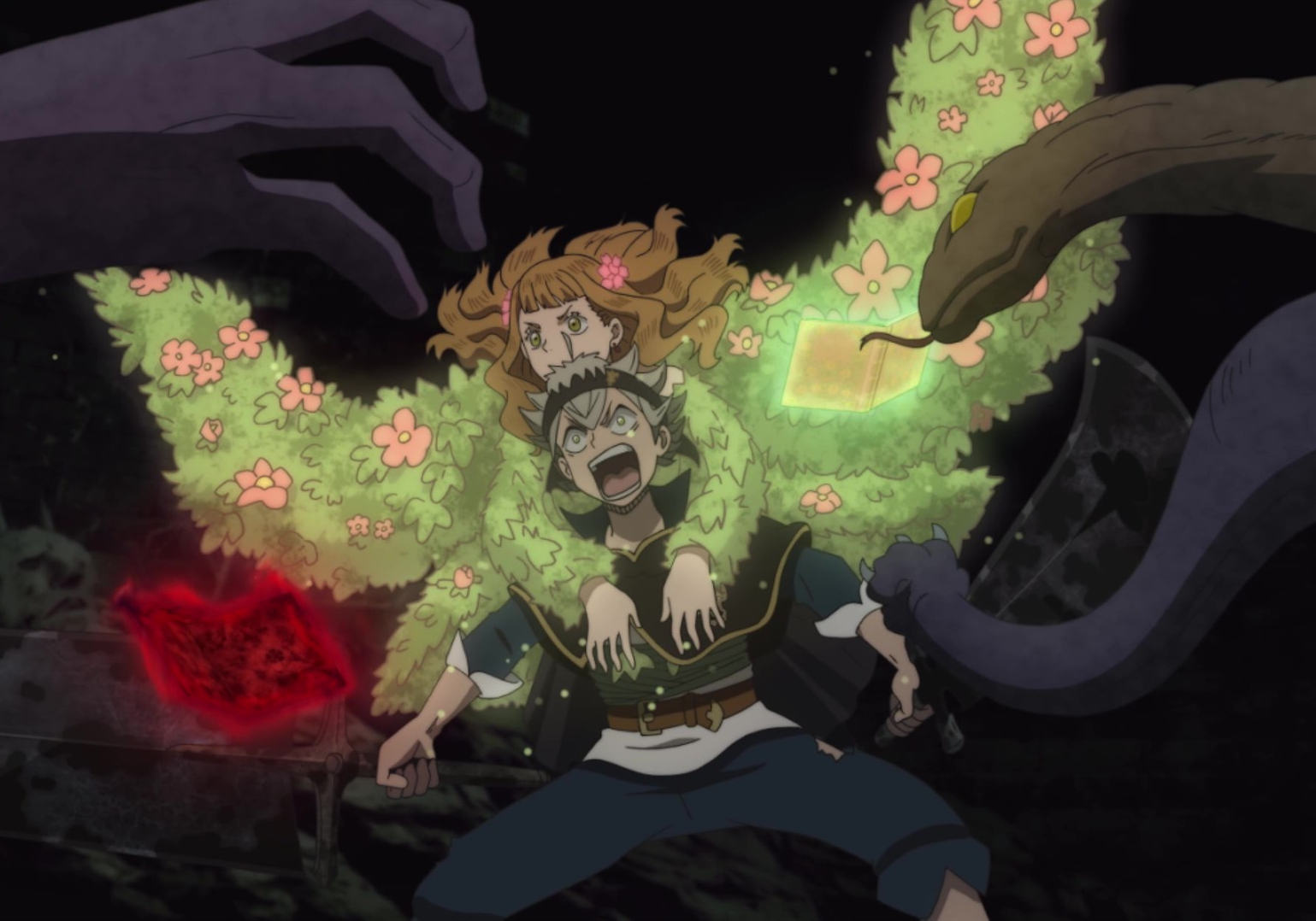 Mimosa Vermillion Black Clover Wiki Fandom #black clover #gif #anime gif #b...