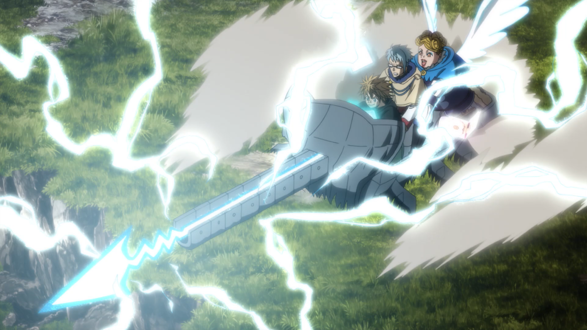 Thunder Arrow | Black Clover Wiki | Fandom