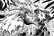 Mereoleona punches Asta