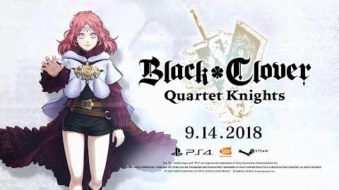 Black Clover Quartet Knights - Fana Character Trailer PS4, PC