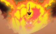 Fana combines her mana with Salamander.