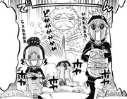 Asta and Charmy persuade with food