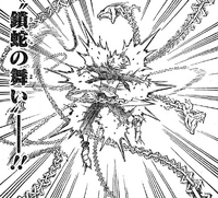 Asta attacked by chains