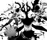 Люциферо пронзает Нахта и Ями.