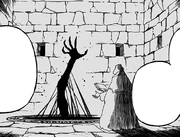 Маг вызывает дьявола из Преисподней.