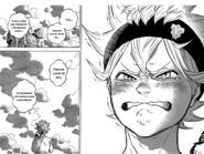 Asta when he heard that his friends were trying to help him find a cure for the curse of his arms.