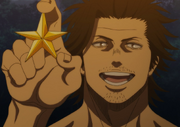 Yami shows the star of excellence