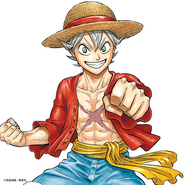 Asta con el traje de Monkey D. Luffy Número 21-22, 2018