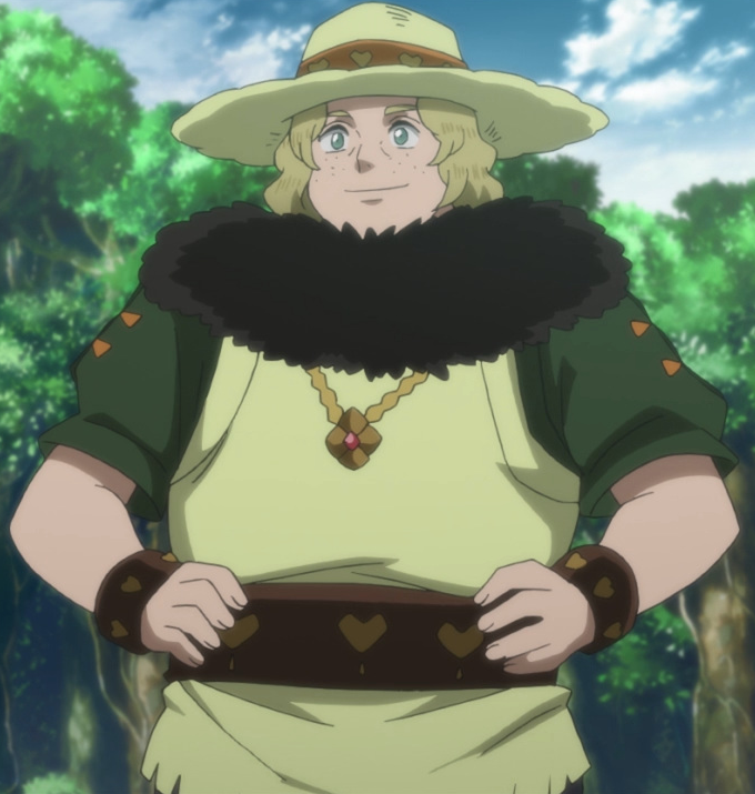 black clover green hat