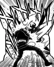 Dante uses his magic against Magna.