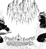 The villagers imminent execution