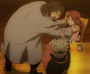 Asta saves Rebecca from a drunk