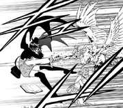 Асье защищает Нозеля и Ноэль от Ваники.