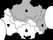 The Spade Kingdom's conquest of the Diamond Kingdom