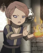 Fuegoleon as a child