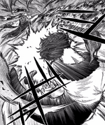 Asta lands an attack.