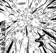 Black Wind Blade Shower