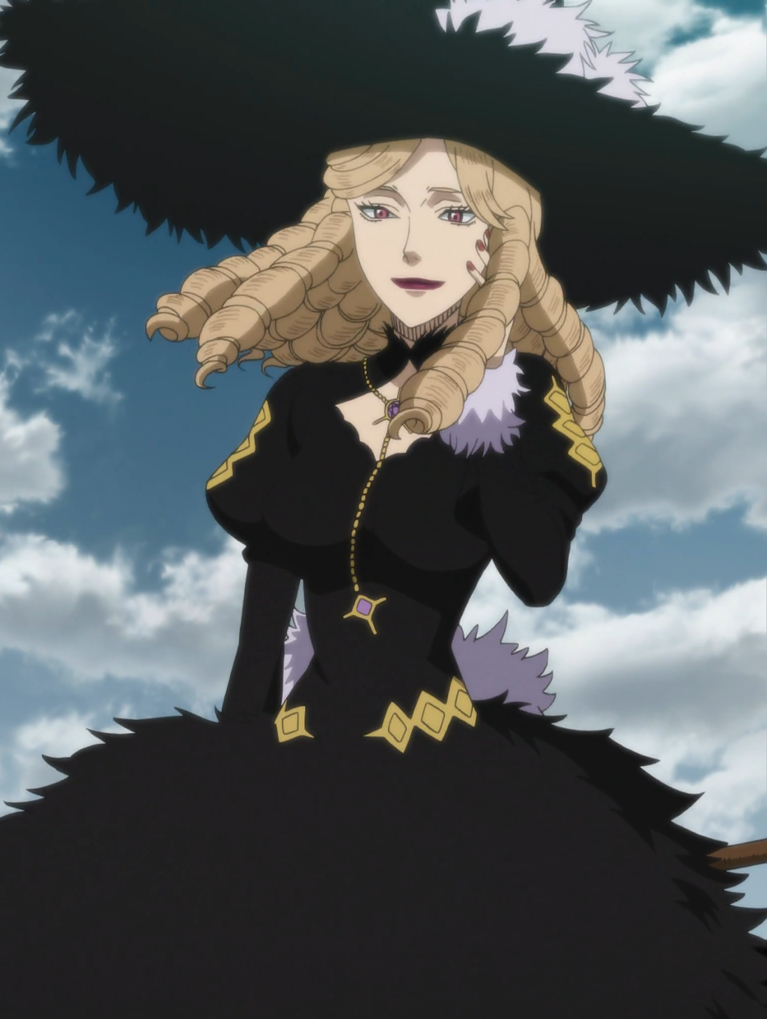 Catherine (キ ャ サ リ ン, Kyasarin) est un personnage de Black Clover. 