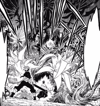 Asta and Yuno vs Elf