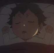 Аста в детстве.