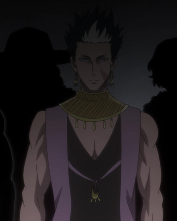 Spirit Guardian Black Clover Wiki Fandom Ele tem uma grande cicatriz escorrendo da bochecha esquerda até o pescoço. spirit guardian black clover wiki